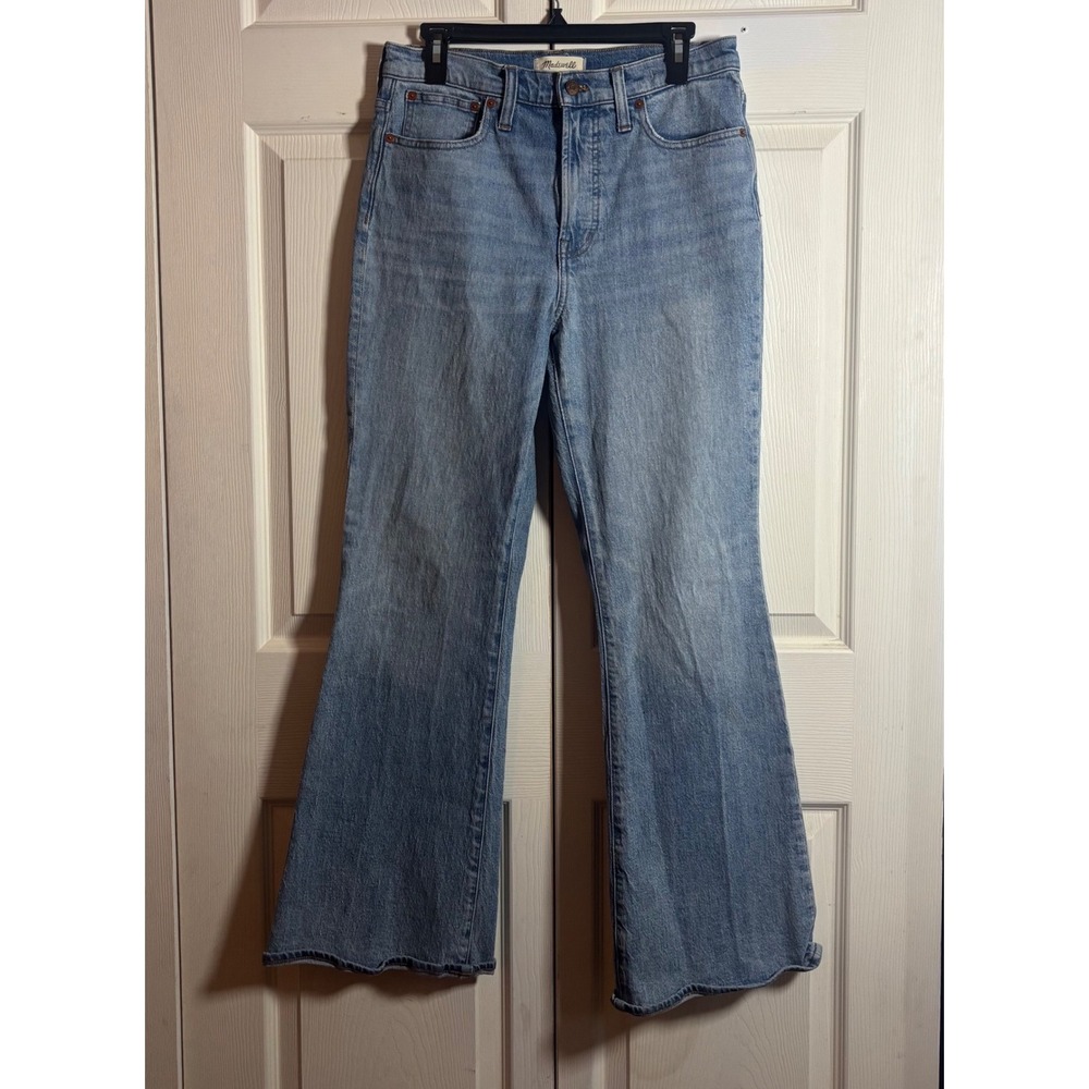 Madewell The Perfect Vintage Flare Jeans Denim Blue Womens 28